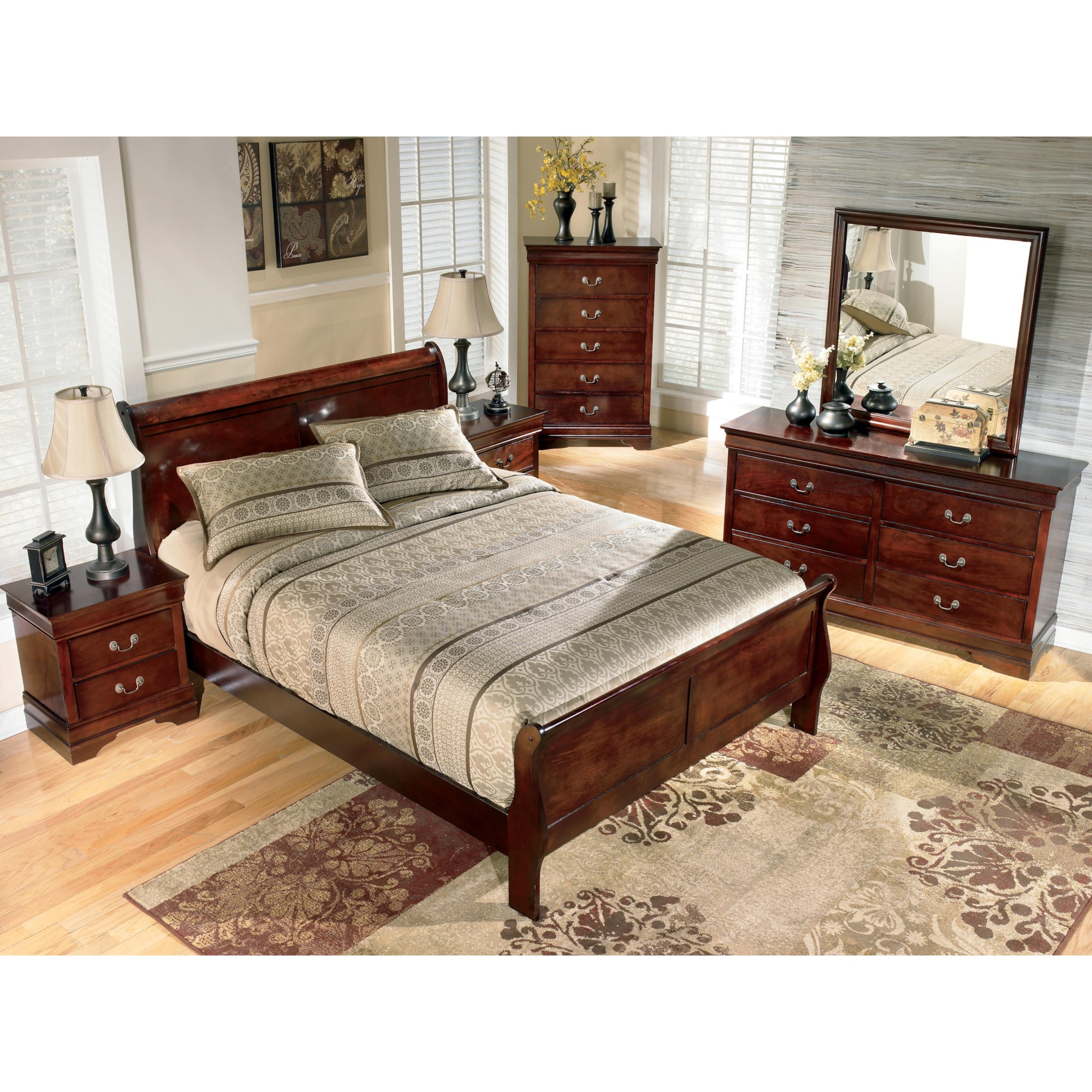 Signature Design by Ashley Alisdair B376B2 Queen Sleigh Bed Wayside
